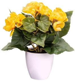 Gasper Umelý kvet Begonia, žltá
