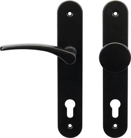 RK.SPLIT.L.CE ľavá kľučka + guľa čierna čierna 72mm na Vložku