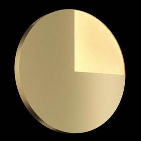 Maytoni Jupiter nástenné LED svetlo zlatá Ø 44,8cm