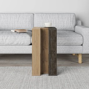 Odkladací stolík v dekore duba 40x30 cm Macha – Marckeric
