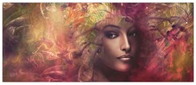 Obraz - Fantasy žena (120x50 cm)