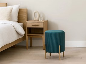 CH Taburetka na nožičkách Star II - smaragdová