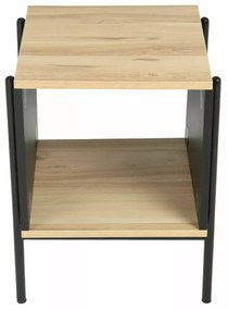 Konferenčný stolík s doskou v dekore dub KARINA B 40x40