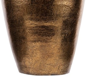 Terakota Dekoratívna váza 48 Zlatá LORCA Beliani