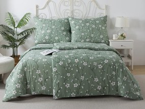 XPOSE® Bavlnené Renforcé obliečky BIANCA - zelené