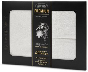 FROTÉ UTERÁK EVA MINGE VENUS SADA 1KS 30X50 CM, 1KS 50X90 CM, 1KS 70X140 CM BIELA