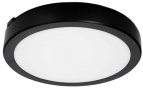 LED Kúpeľňové stropné svietidlo so senzorom NAIROS LED/24W/230V IP65 čierna + DO