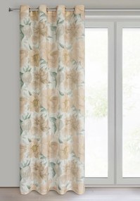 ZÁVES NA KRÚŽKOCH KARLA 140X250 CM VZOROVANÁ