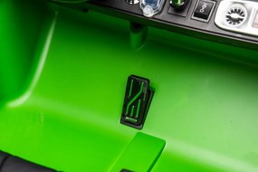 LEAN CARS Elektrické autíčko Mercedes G63 XXL zelené lakované 4x4