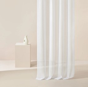Divazo Záclona na krúžkoch Novelia Farba: Biela, Veľkosť: 300 x 160 cm