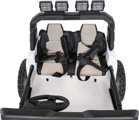 Elektrické autíčko Extreme Sport 4x4 biele