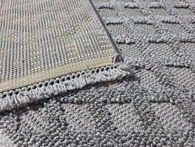 DC Koberec Milano 027 sivá krémová Rozmer: 140×190 cm