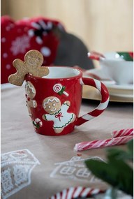 Model Car 325 Ml Red Ceramic Drinking Cup - 14*9*10 cm / 325 ml