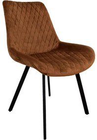 Stolička Kansas hnedá