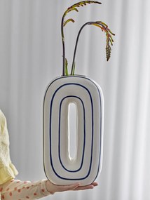 Bloomingville Keramická váza Mae Blue