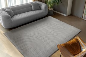 Obsession, Kusový koberec Interstellar 501 Grey, 160x230, šedá, obývacia izba