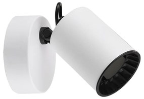 Biele bodové svietidlo ø 6 cm Pago – Trio