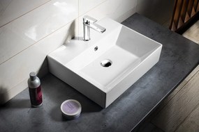 Aqualine Aqualine, SISTEMA Keramické umývadlo 50x42cm, 10SF50051