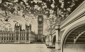 Fototapeta - Elizabeth Tower (152,5x104 cm)
