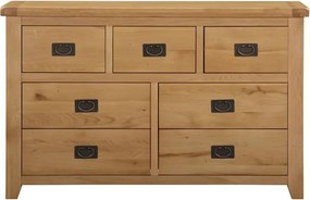 Komoda - bielizník so 7 zásuvkami, 130x42x83 cm