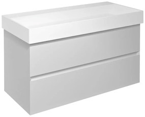 Sapho, FILENA umývadlová skrinka 95x51,5x43cm, biela mat, FID1210W