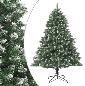 Umelý vianočný stromček s podstavcom 210 cm PVC 345162