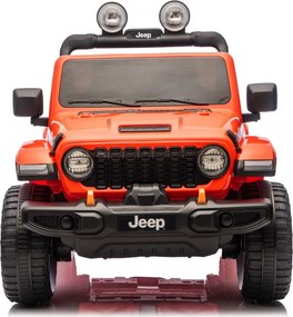 LEAN CARS Elektrické autíčko Jeep Rubicon 4x4 DK-JWR556 4x200W 24V oranžové