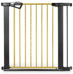 Bezpečnostná zábrana GUARDY 104 s rozšírením, čierna / prírodná