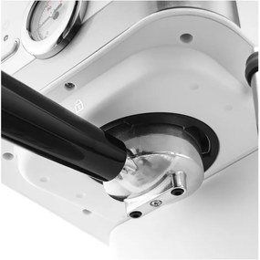 Sencor pákový espresso kávovar 1050W/230V biely/matný chróm