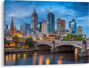 Obraz mesta Melbourne (70x50 cm)