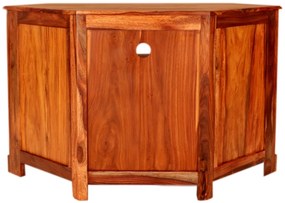 furniture-nabytek.cz - Rohový tv stolík z masívu palisander 110x70x50