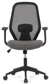 Autronic BONTEC Kancelárska stolička, hojdací mechanizmus, čierna sieťovina, KA-V3149 BK Farba: Čierna