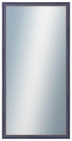 DANTIK - Zrkadlo v rámu, rozmer s rámom 60x120 cm z lišty LYON modrá (2668)