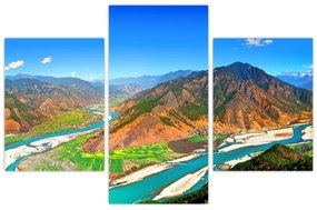 Obraz - River Yangtze (90x60 cm)