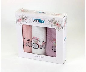 BedTex, Cz 3-dielna sada vaflových utierok Bicykel