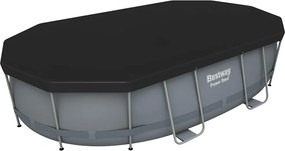 Bazén s oceľovým rámom Power 488x305x107, BESTWAY 7v1 + príslušenstvo