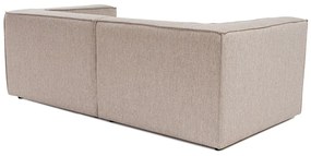 Dvoumístná pohovka Sora 220 cm pískově béžová