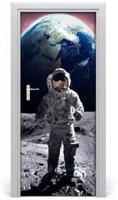 Fototapeta samolepiace na dvere astronaut 75x205 cm