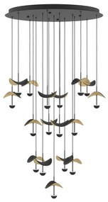 Eglo 390341 - LED Stmievateľný luster na lanku DRACERA 17xLED/2,3W/230V pr. 78 cm