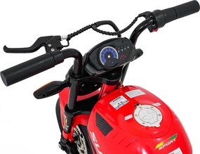 Ramiz Vozidlo Motor SUPERMOTO Červená