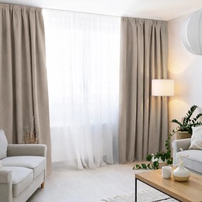 Goldea zatemňovací záves 100% blackout - kašmírový 270x200 cm