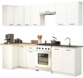 Rohová horná kuchynská skrinka OLIWIA W60/60 V 720 biela