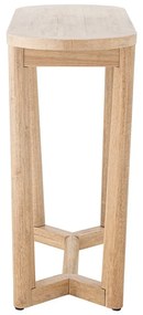 Konzolový stolík z kaučukového dreva v prírodnej farbe 35x100 cm Serrone – Bloomingville