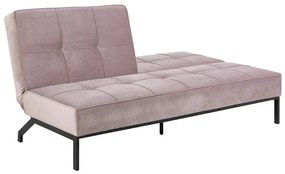 Dizajnová rozkladacia sedačka Amadeo, 198 cm, ružová