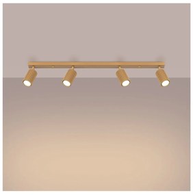 Bodové svietidlo v zlatej farbe 6,5x81 cm Gleam – Sollux