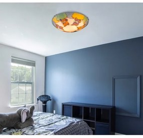 Globo 40606 - Detské stropné svietidlo KIDDY 2xE27ILLU/60W/230V