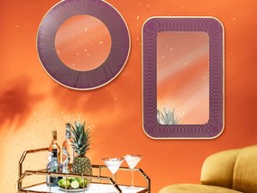 Revival zrkadlo fialové