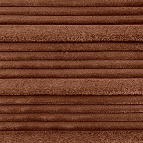 FLANELOVÁ DEKA NINA 150X200 CM TEHLOVÁ