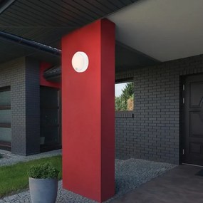 Brilo - LED nabíjateľné vonkajšie nástenné svietidlo s pohybovým senzorom LED/4W/5V 4400 mAh IP44 biele