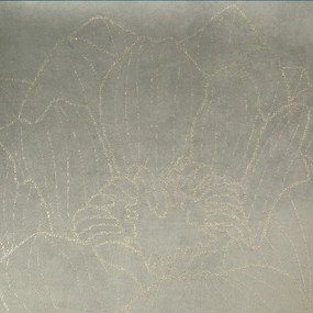 Dekorstudio Elegantný zamatový behúň na stôl BLINK 13 strieborný Rozmer behúňa (šírka x dĺžka): 35x180cm